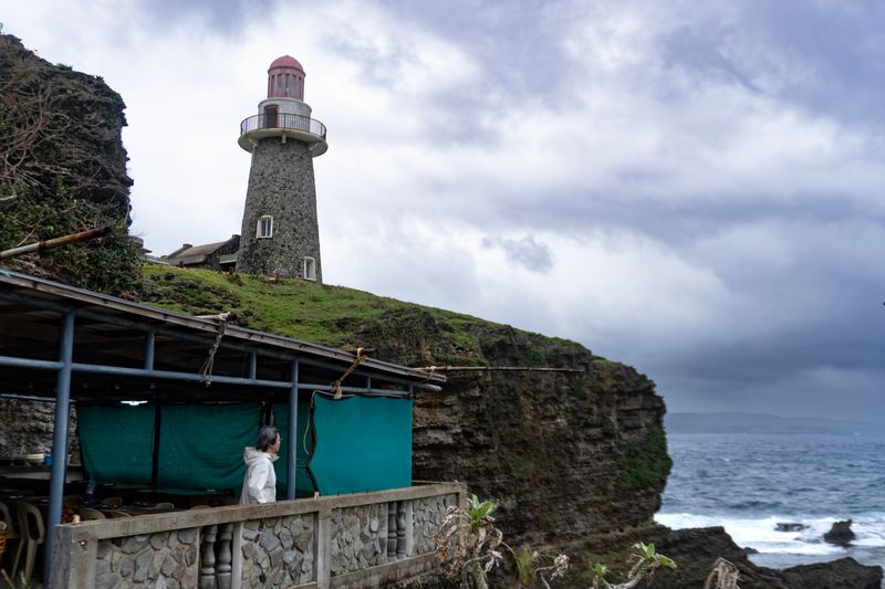 Prepping for departure in Sabtang Port going back to Batan. Later, it will rain hard, and winds will blow up to sixty to eighty km/h. Signal No.2 for the rest of the country, but a regular occurrence for the Ivatans.