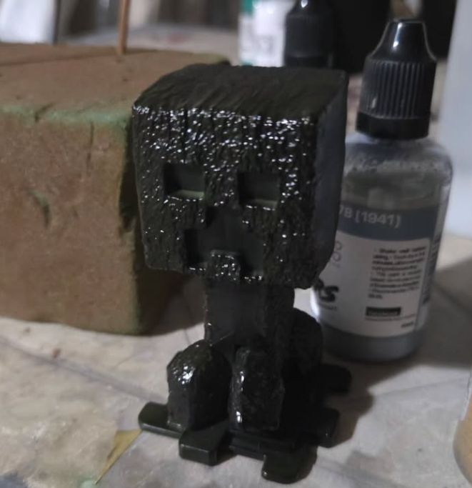 After the gloss black primer.